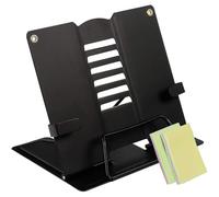 Support De Livre De Recettes Réglable En Métal - Support De Livre De Recettes Polyvalent Avec Base Antidérapante Pour Une Lecture Confortable