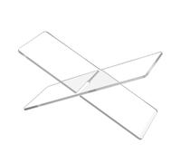 Support de Livre en Acrylique, Présentoirs de Livre de Cuisine Transparent, Porte-livre de Livre Ouvert pour Maison, Chambre à Coucher, Cuisine, Table Basse, Bureau, Bibliothèque
