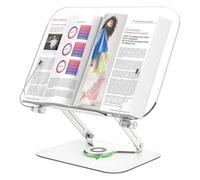 Support de livre - Support de livre | Support de livre de cuisine | Support de recette pour tablette et ordinateur portable Support de documents de bureau pour la cuisine et les pupitres officiels
