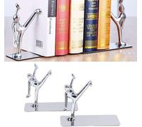 Support de livres en métal - Polyvalent - Organisation décorative des livres - Règle-livres - Durable - Étagère à livres