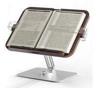 Support de livres Famanu avec pied rotatif à 360° - réglable et pliable