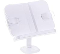 Support de livres Sourcing Map réglable avec clips blanc GB 21027-2020