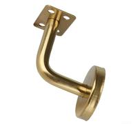 Support de main courante doré poli pour améliorer le design de votre escalier (plat)