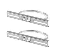 Support de mât universel, support de tige, double collier de serrage en croix, collier de serrage réglable de 300 mm, longueur de 300 mm