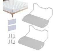 Support de matelas antidérapant, butoir de matelas pour éviter le glissement, support de matelas en métal, poignée de matelas antidérapante | 2 barres de maintien pour matelas contre les glissements
