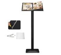 Support de menu, porte-nom, porte-menu, tableau d'attente, affichage de menu, support de nom, support fermé, bouclier, outils inclus, facile à monter