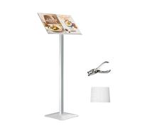 Support de menu, porte-nom, porte-menu, tableau d'attente, affichage de menu, support de nom, support fermé, bouclier, outils inclus, facile à monter