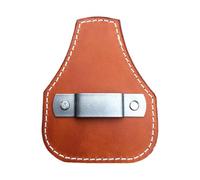 Support de mètre ruban - Poche de mesure en cuir, crochet universel pour outils, pochette de rangement pour ceinture | Étui à mesurer pour plombier, électricien, bricoleur, construction, travail du