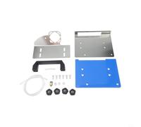 Support de meuleuse d'angle pour chanfreinage de carrelage à 45 degrés, gabarit en métal compatible avec meuleuses de type 100 jusqu'à 45 mm, outil de guidage de coupe stable pour pierre et (B)