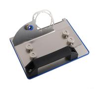 Support de meuleuse d'angle pour outils de type 100, gabarit de coupe à 45 degrés et guide chanfrein pour pierre, base en acier inoxydable avec pince sécurisée pour bricolage de précision