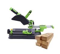 Support de meuleuse d'angle, support de tronçonnage pour meuleuse d'angle Ø 100 mm à 125 mm, scie circulaire de table, profondeur de coupe maximale 30 mm, pour polir et forger des balustrades en bois,