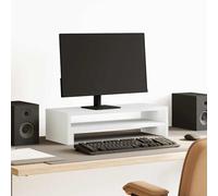 Support de Moniteur Étagère Rangement Réhausseur Écran Bois d'Ingénierie vidaXL