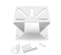 Support de montage d'angle en métal, support mural d'angle pour caméra WiFi, pour caméras de sécurité PTZ LED, lumières de scène, 82 x 65 x 60 mm
