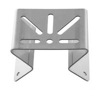 Support de montage d'angle pour caméra de sécurité Eufy Solocam S340 en acier inoxydable robuste PTZ 8,1 x 6,4 cm Argenté