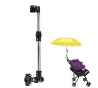 Support de montage de parapluie, support de montage de parapluie de vélo, fixation de parapluie de poussette, barre de poignée, connecteur de support de pince pour guidon de 20 à