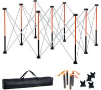 Support de montage portable et pliable 1264x1264x733mm avec sac de rangement - Support d'outils robuste