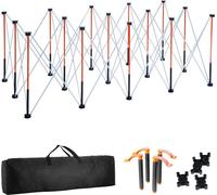 Support de montage portable Pliable - 2467x1266x865mm avec sac de rangement - Support de montage mobile Stable