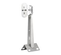 Support de montage pour caméra de sécurité, base antivol en acier | Support de caméra réglable pour intérieur et extérieur de la maison, mur, plafond, garde-corps, colonne et
