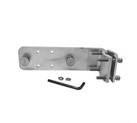 Support de montage rapide pour grille de bateau de 2,2 à 3,2 cm - Support en acier inoxydable pour barbecue Kuuma Magma - Station de cuisson pour bateau de pêche Argenté