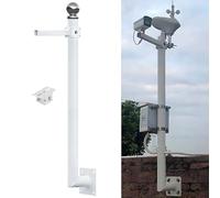 Support de montage universel pour caméras de sécurité de surveillance, tige de surveillance large pour abri de jardin, support mural extérieur de 1 m