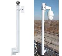 Support de montage universel pour caméras de sécurité de surveillance, tige de surveillance large pour abri de jardin, support mural extérieur de 1 m