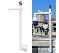 Support de montage universel pour caméras de sécurité de surveillance, tige de surveillance large pour abri de jardin, support mural extérieur de 1 m