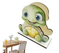 Support de mouchoirs en bois, porte-serviettes, distributeur de table mignon avec structure en bois compacte, organisateur de comptoir décoratif, étagère de rangement domestique avec design compact