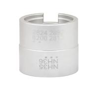 Support de mouvement de montre - Support de démontage d'horloge en d'aluminium | Support de réparation de montre double face | Outil de réparation de base de mouvement d'horloge | Pour vitrine