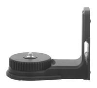 Support de Nivellement Magnétique Noir pour Fixation Murale Précise | Plastique et Aimant, Absorption Magnétique, Retrait Rapide, Positionnement Mural Exact, Accessoire de Ligne