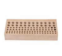 Support De Outil D'Artisanat Pour Cuir 98 Trous Porte-outils Outil Poinçon En Matériel Bois Pour Craft