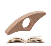 Support de page pour pouce | Accessoires pour livres en résine | Porte-page Du Livre De Pouce | Signet En Bois | Bague Compacte Pour Une Lecture Facile | accessoires de livre pour lit et plage