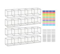 Support de paille pour porte d'armoire - Distributeur de pailles adhésives en acrylique, rangement de cuisine avec design peu encombrant, support mural pour accessoires, organiseur d'outils compact