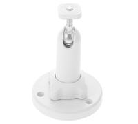Support de Panneau Solaire Réglable Abs pour Caméra de Sécurité Murale | Fixation Panneau Solaire, Montage Mural Intérieur, Blanc, Robuste et Ajustable pour Caméra et Panneau