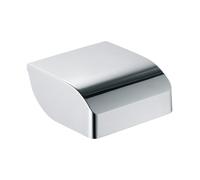 Keuco Elegance - Porte-papier toilette avec couvercle, chrome 11660010000