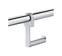 Support de papier toilette Plan Care de KEUCO, rigide, à monter sur poignée coudée, 34962170000, Couleur: Aluminium anodisé argent / chromé