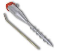 VIDAXL Support de parasol Acier Galvanisé 55cm