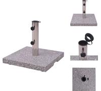 Support de parasol Base carrée 20kg - Support de parasol