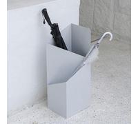 Support de parasol Nordic Creative métallisé, supports rectangulaires pour parasols courts et longs, entrée extérieure, blanc