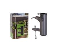 Support de parasol - Diamètre 34 à 48 mm - À pince - Pour balcon ou jardin
