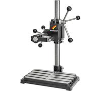 Support de perçage et de fraisage BF1240 avec plateau rotatif à 3 branches, axes Z et Y, 2 axes d'approche verticaux/horizontaux, colonne de 500 mm, bras de 350 mm. Fabriqué en Allemagne
