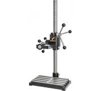 Support de perçage et de fraisage BF1243 avec plateau rotatif à 3 branches, axes Z et Y, 2 axes d'approche verticaux/horizontaux, colonne de 750 mm, bras de 500 mm. Fabriqué en Allemagne