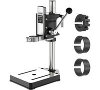 Support de perçage professionnel et précis pour perceuse manuelle, stable et précis, système de fixation universel pour établi ou bureau, idéal pour les travaux de bricolage, le travail du bois, les r