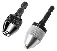 Support de perceuse électrique, 2 pièces, mandrin à changement rapide, adaptateur de perceuse
