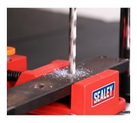 Support De Perceuse Sealey Avec Base En Fonte 500Mm Et Étau De 65Mm DS01