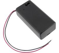 Support de pile 1x 6LR61 (9 V) Velleman BH9VBS (L x l x H) 69 x 33 x 21 mm