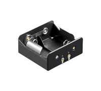 Support de pile 2x LR20 (D) Goobay 11033 connexion à souder (L x l x h) 73 x 71 x 31 mm