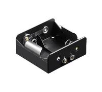 Support de pile 2x LR20 (D) Goobay 11452 raccord par bouton-poussoir (L x l x h) 73 x 71 x 31 mm