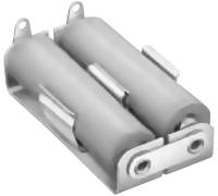 Support de pile 2x LR6 (AA) Keystone Electronics 146 raccordement à souder (L x l x H) 55 x 29 x 15 mm