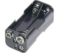 Support de pile 4x LR3 (AAA) Goobay 11990 raccordement par empreinte pile 9V (L x l x H) 54.5 x 26 x 24.5 mm