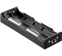 Support de pile 6x LR20 (D) Goobay 10872 raccordement par empreinte pile 9V (L x l x H) 195 x 73.5 x 32.8 mm